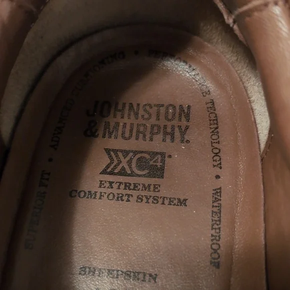 EUC Johnston & Murphy XC4 Men's Slip-on Leather Comfort Dress Shoe - Picture 5 of 8